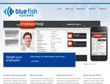 Tablet Screenshot of bluefishsystems.com